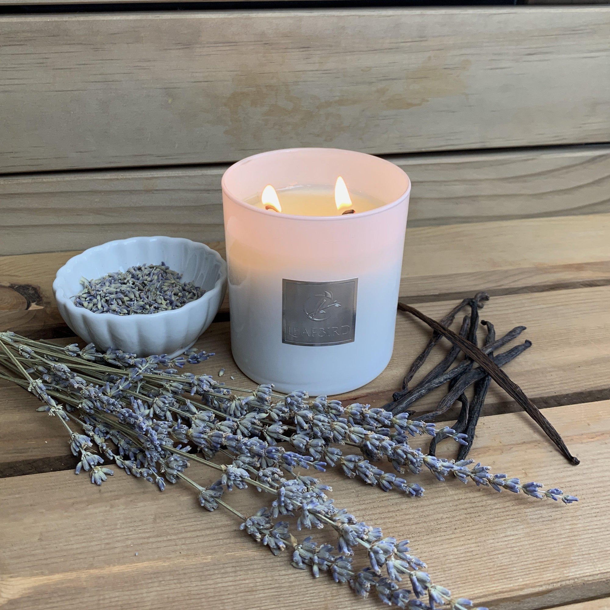 lavender vanilla candle - 0