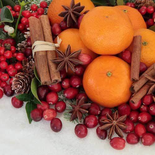 cranberry orange candle - 0